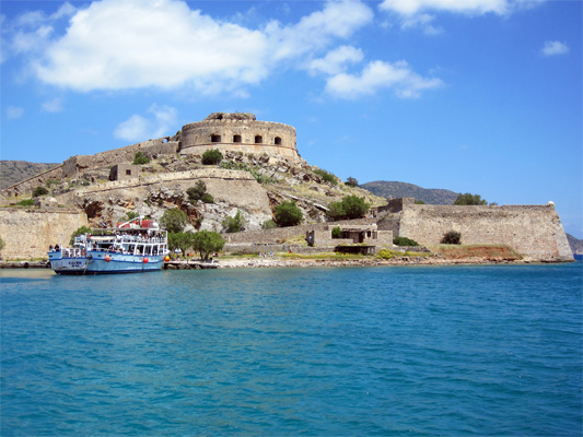 Spinalonga auf Kreta, die Festung