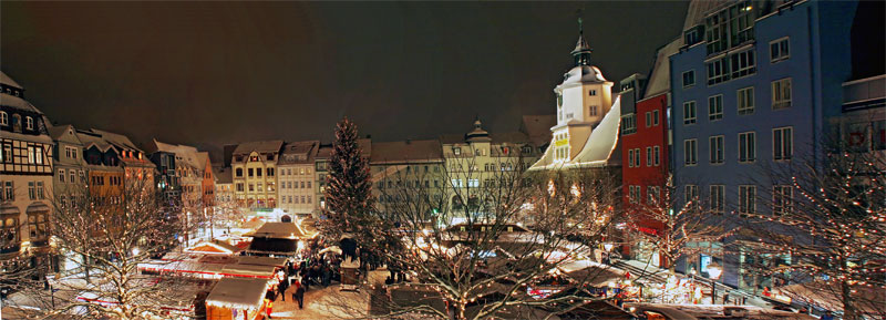 Weihnachtspanorama in Jena