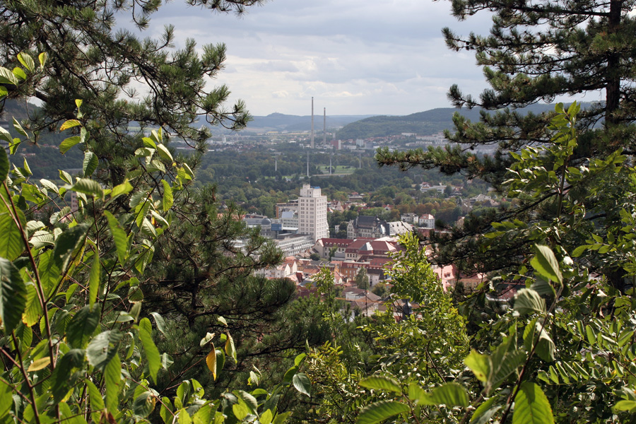 Blick vom Landgraf bei Jena