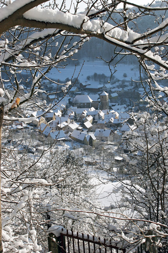 Blick vom Fuchsturm auf Ziegenhain