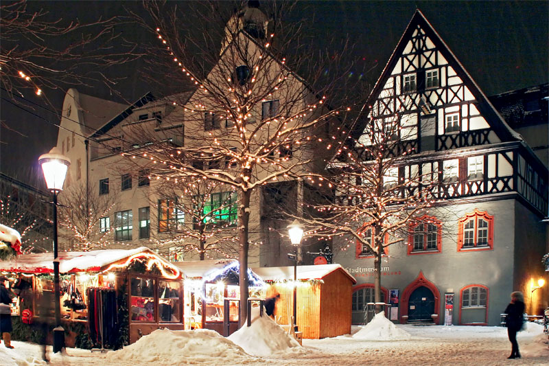 Die alte Göhre im Weihnachtsschmuck