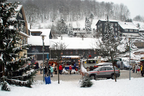 Lauscha im Winterkleid